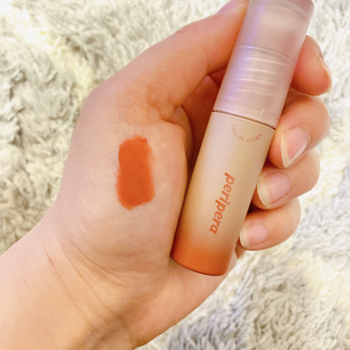 インク ムード マット ティント/PERIPERA/リップティントを使ったクチコミ（3枚目）