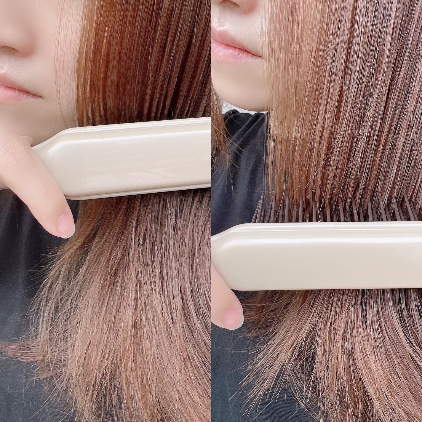 美髪ヘアブラシ/セリア/ヘアバームを使ったクチコミ(2枚目)