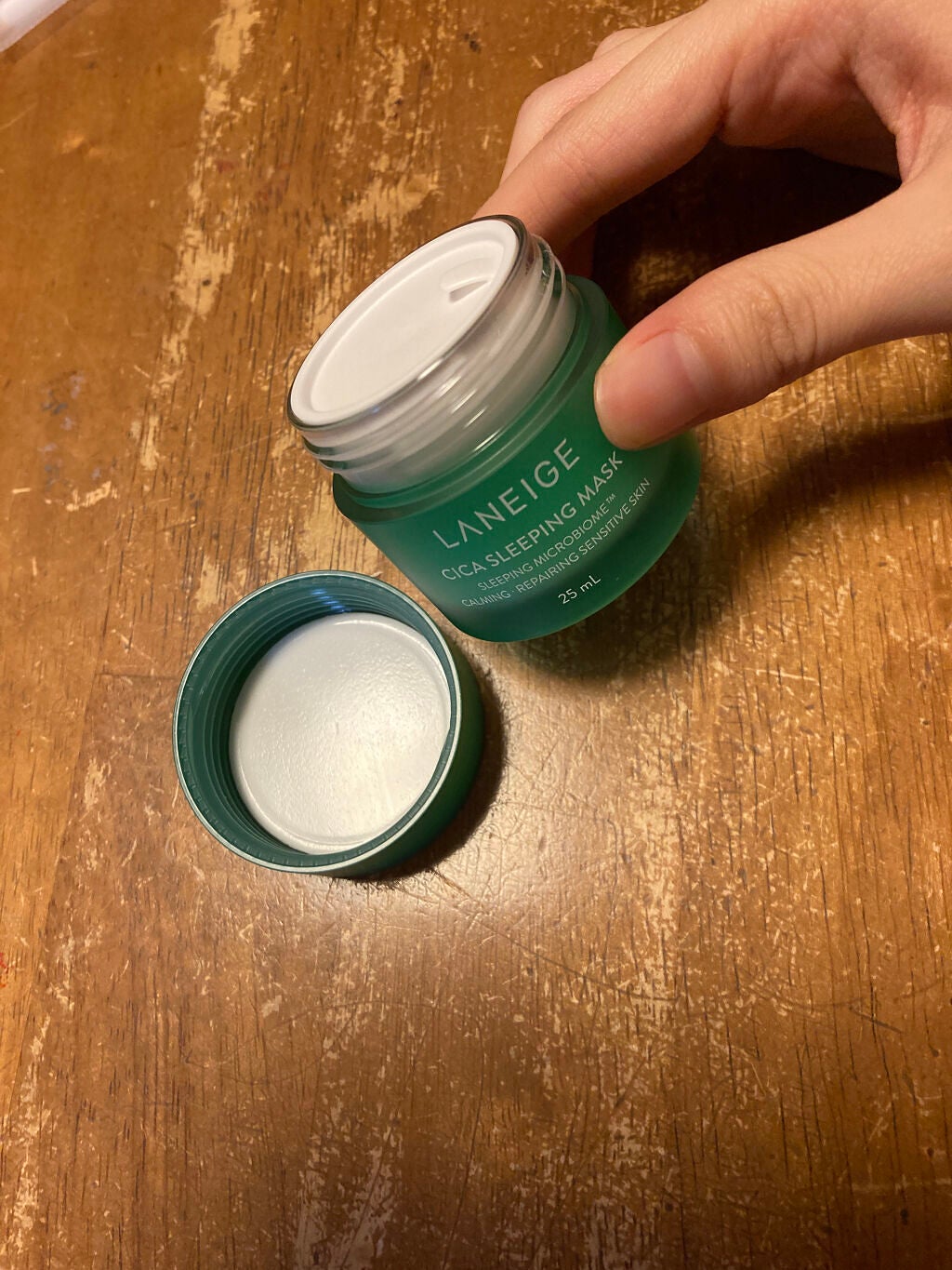 ウォータースリーピングパック/LANEIGE/フェイスクリームを使ったクチコミ(6枚目)