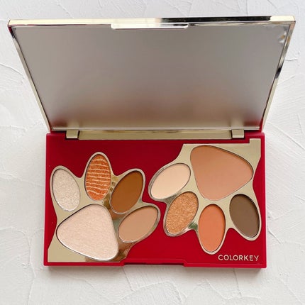 トラ十色アイシャドウパレット/COLORKEY/アイシャドウパレットを使ったクチコミ(3枚目)