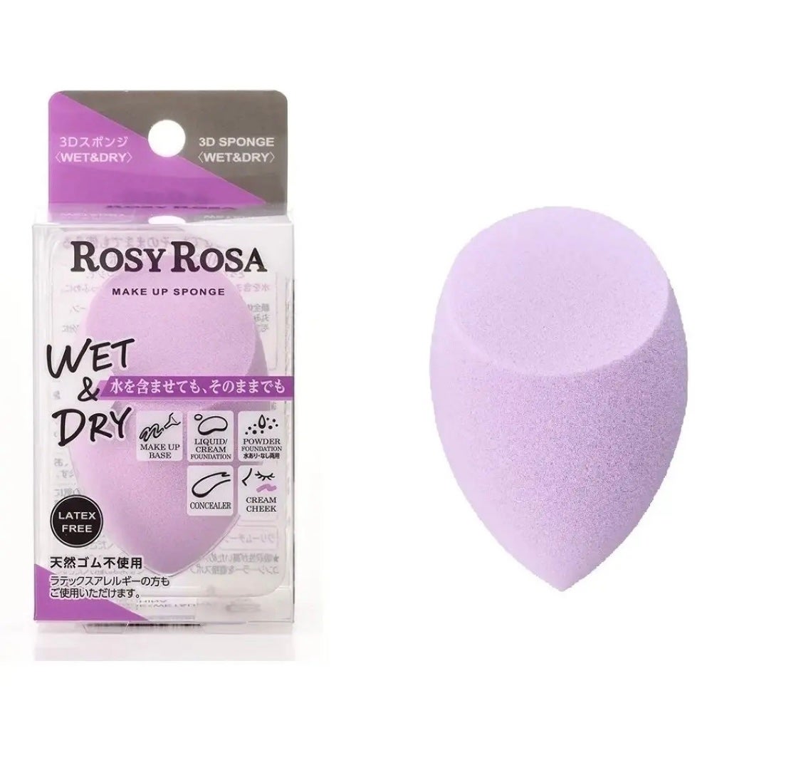 3Dスポンジ〈WET&DRY〉/ロージーローザ/パフ・スポンジを使ったクチコミ(4枚目)
