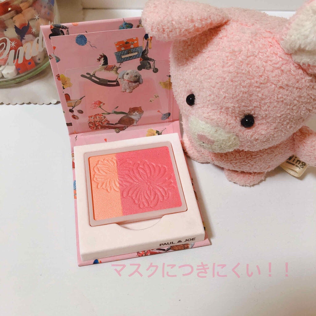 パウダー ブラッシュ/PAUL & JOE BEAUTE/パウダーチークを使ったクチコミ(1枚目)