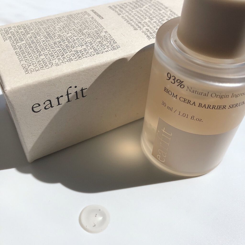 バイオムセラバリアセラム/earfit/美容液を使ったクチコミ（3枚目）