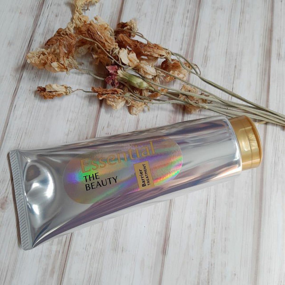 髪のキメ美容バリアトリートメント/エッセンシャル/洗い流すヘアトリートメントを使ったクチコミ(2枚目)