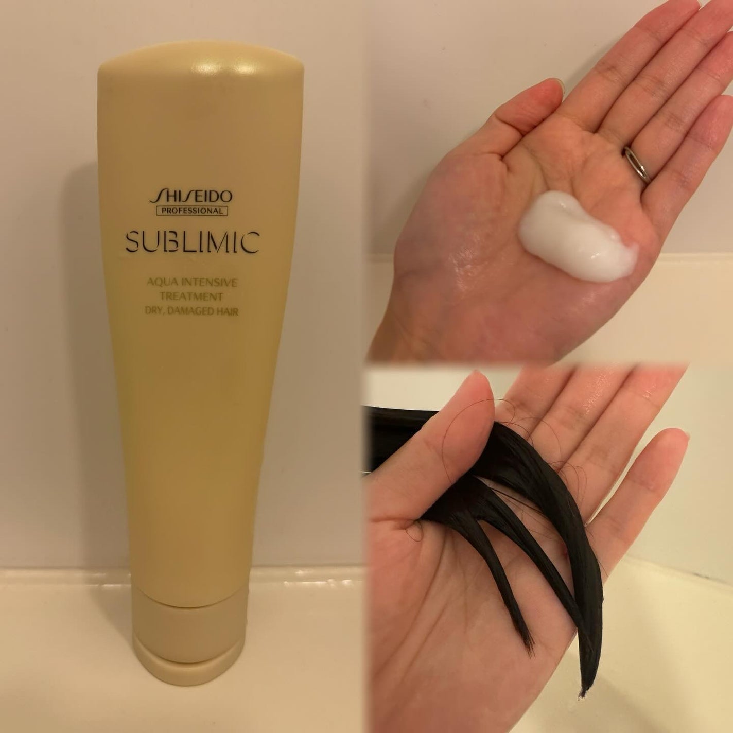 アクアインテンシブ シャンプー/トリートメント/サブリミック/サロンシャンプーを使ったクチコミ(3枚目)