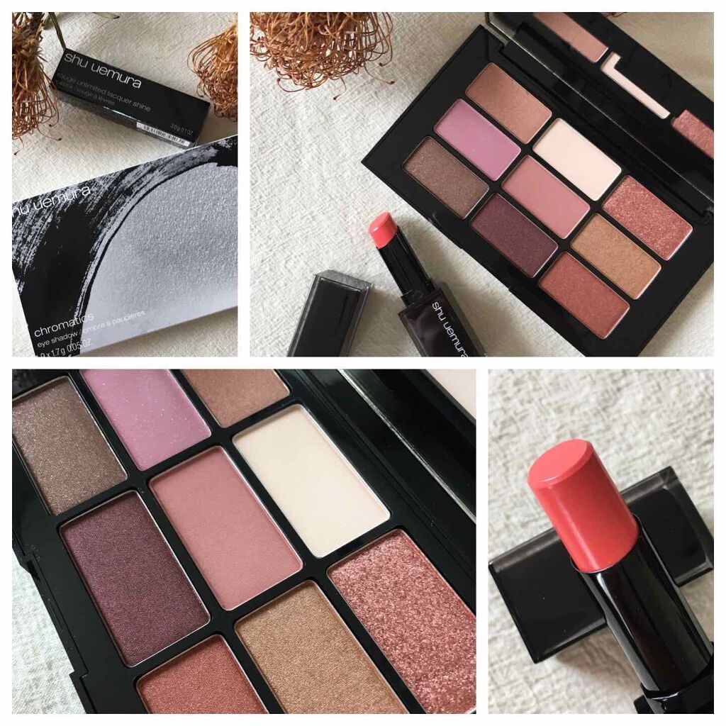 ルージュ アンリミテッド ラッカーシャイン/shu uemura/口紅を使ったクチコミ(2枚目)