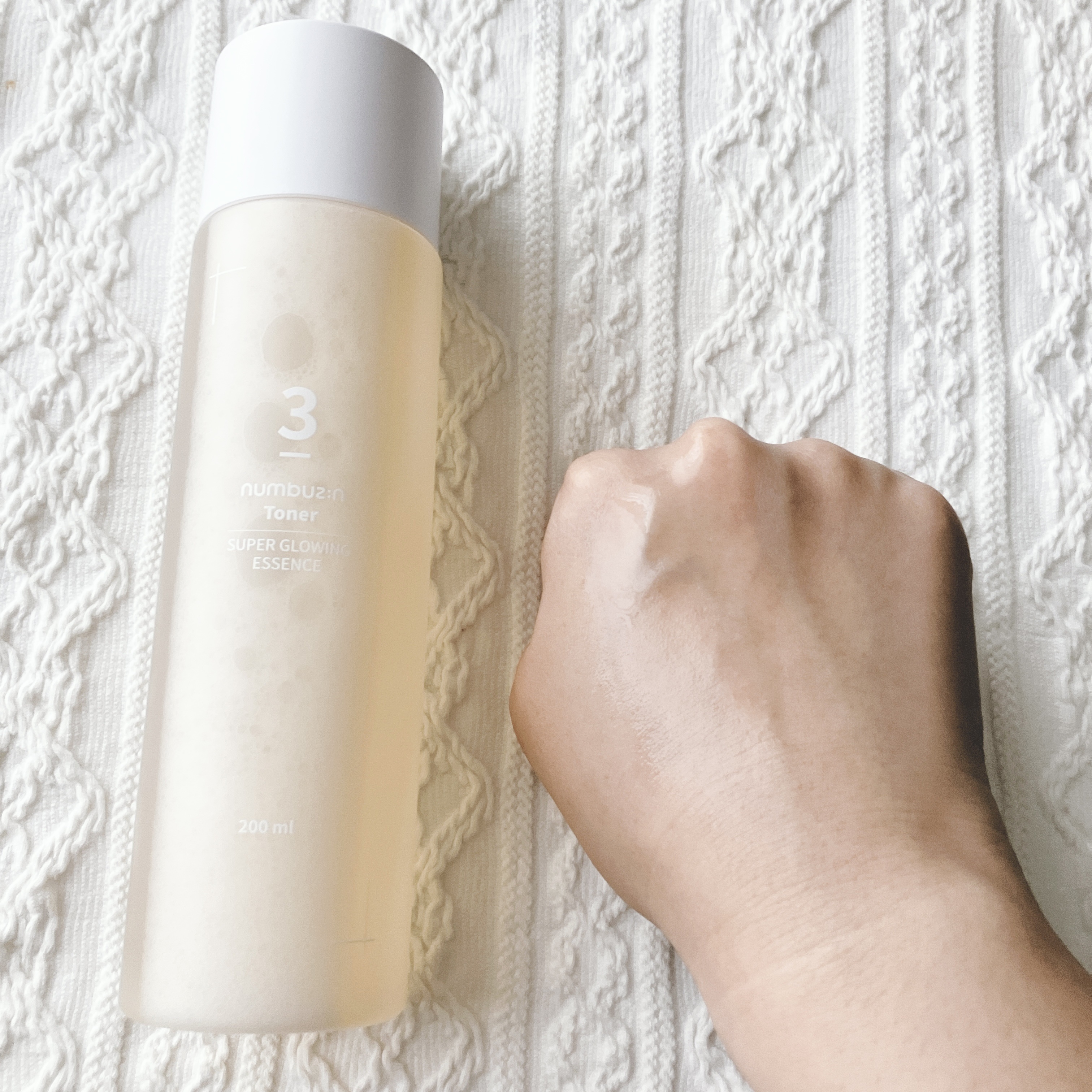 3番 すべすべキメケアセラム/numbuzin/美容液を使ったクチコミ（3枚目）