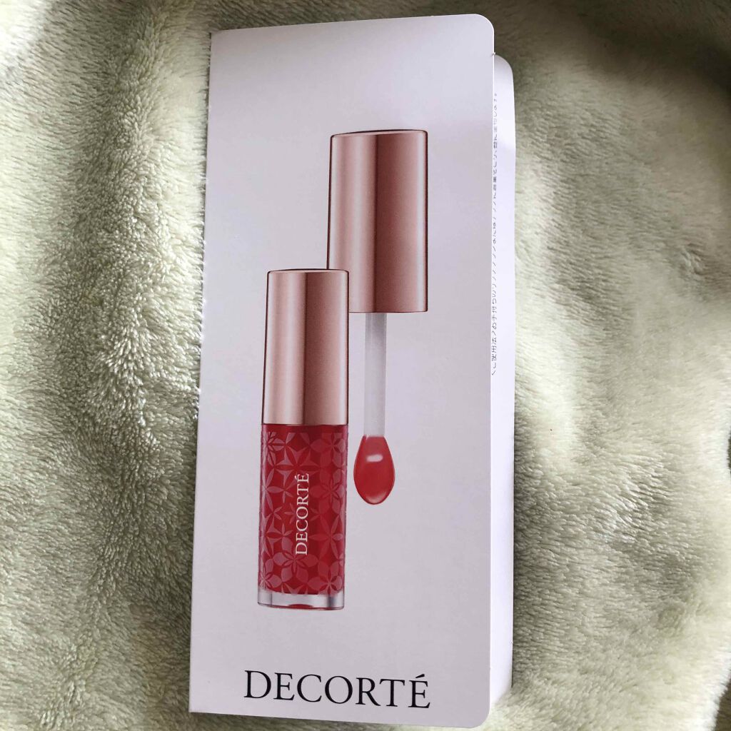 リップ オイル/DECORTÉ/リップオイルを使ったクチコミ(1枚目)