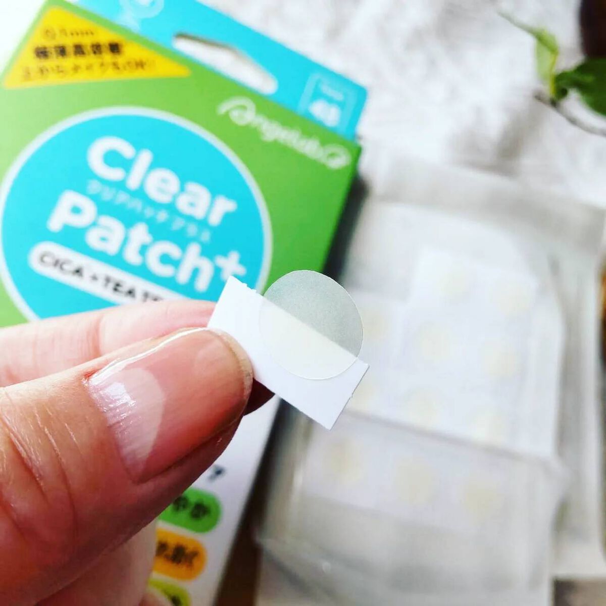 CICAティーツリークリアパッチ+/Angelab/にきびパッチを使ったクチコミ（1枚目）