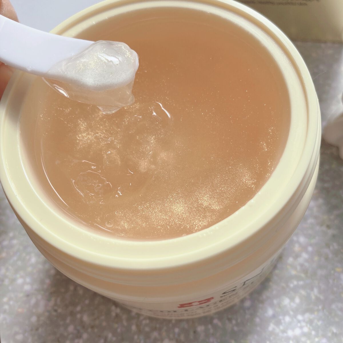 SNP ゴールド コラーゲン スリーピング パック/SNP/シートマスク・パックを使ったクチコミ(2枚目)