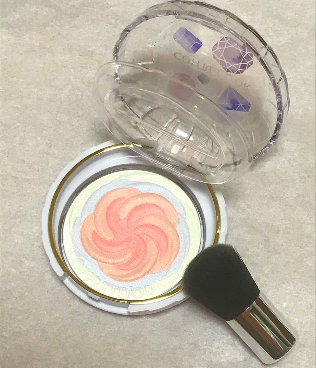 スマイルアップチークス/コフレドール/パウダーチークを使ったクチコミ（1枚目）