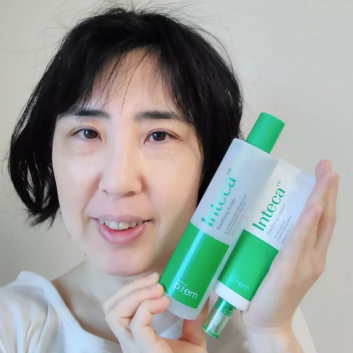 インテカ スージングクリーム/make prem/フェイスクリームを使ったクチコミ（1枚目）