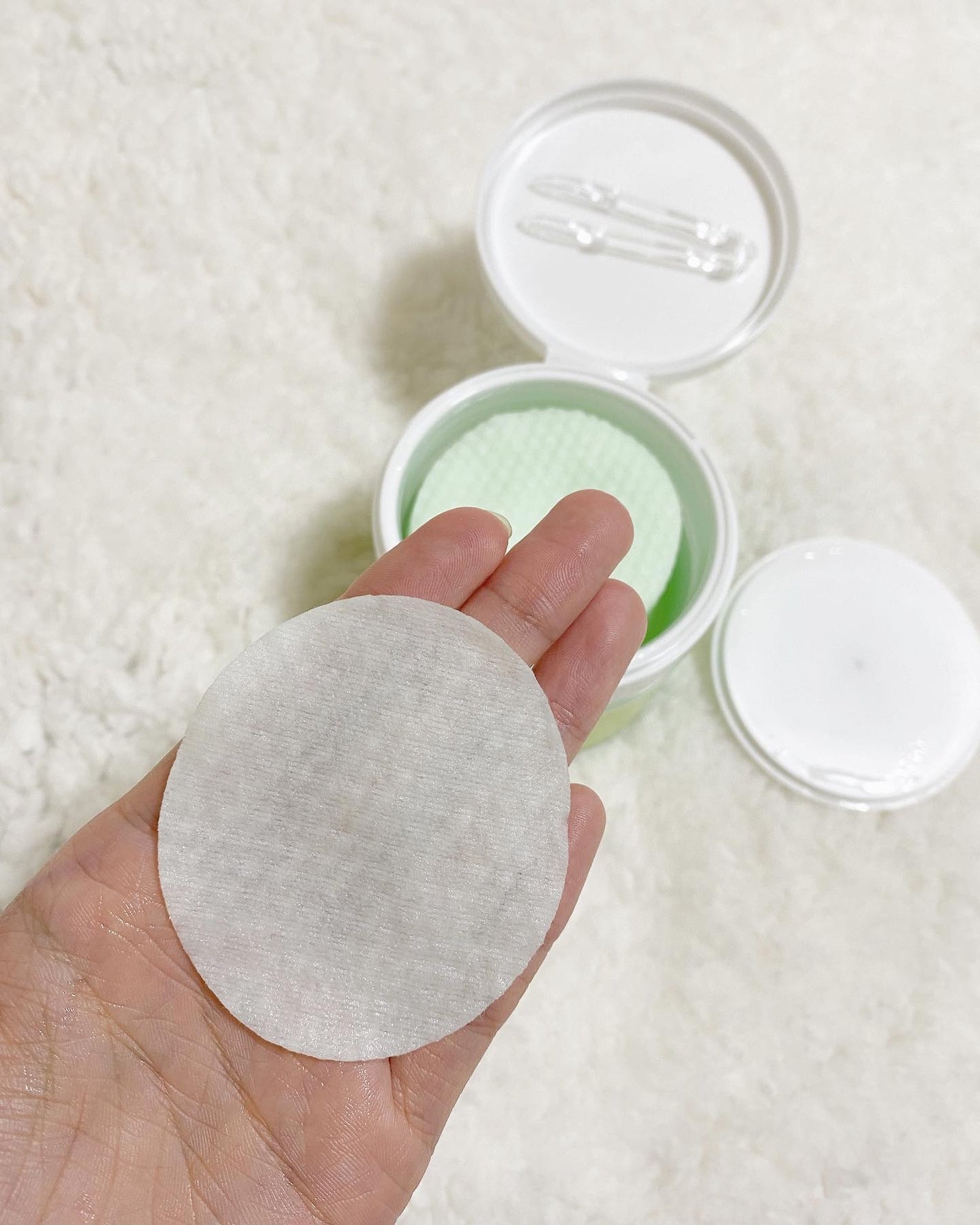 ティーツリー シカ89.4% リファイニングパッド/Vertty/トナーパッドを使ったクチコミ(4枚目)