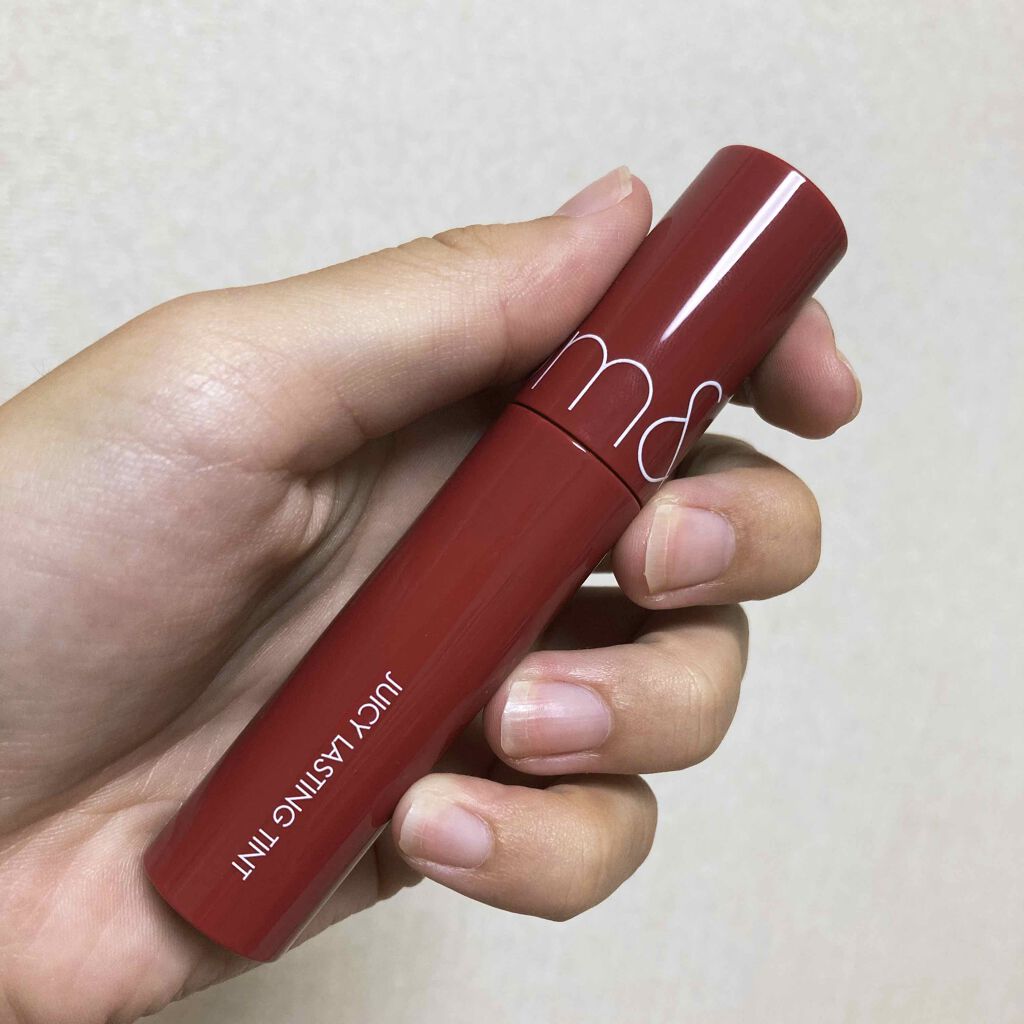 ジューシーラスティングティント/rom&nd/リップティントを使ったクチコミ（1枚目）