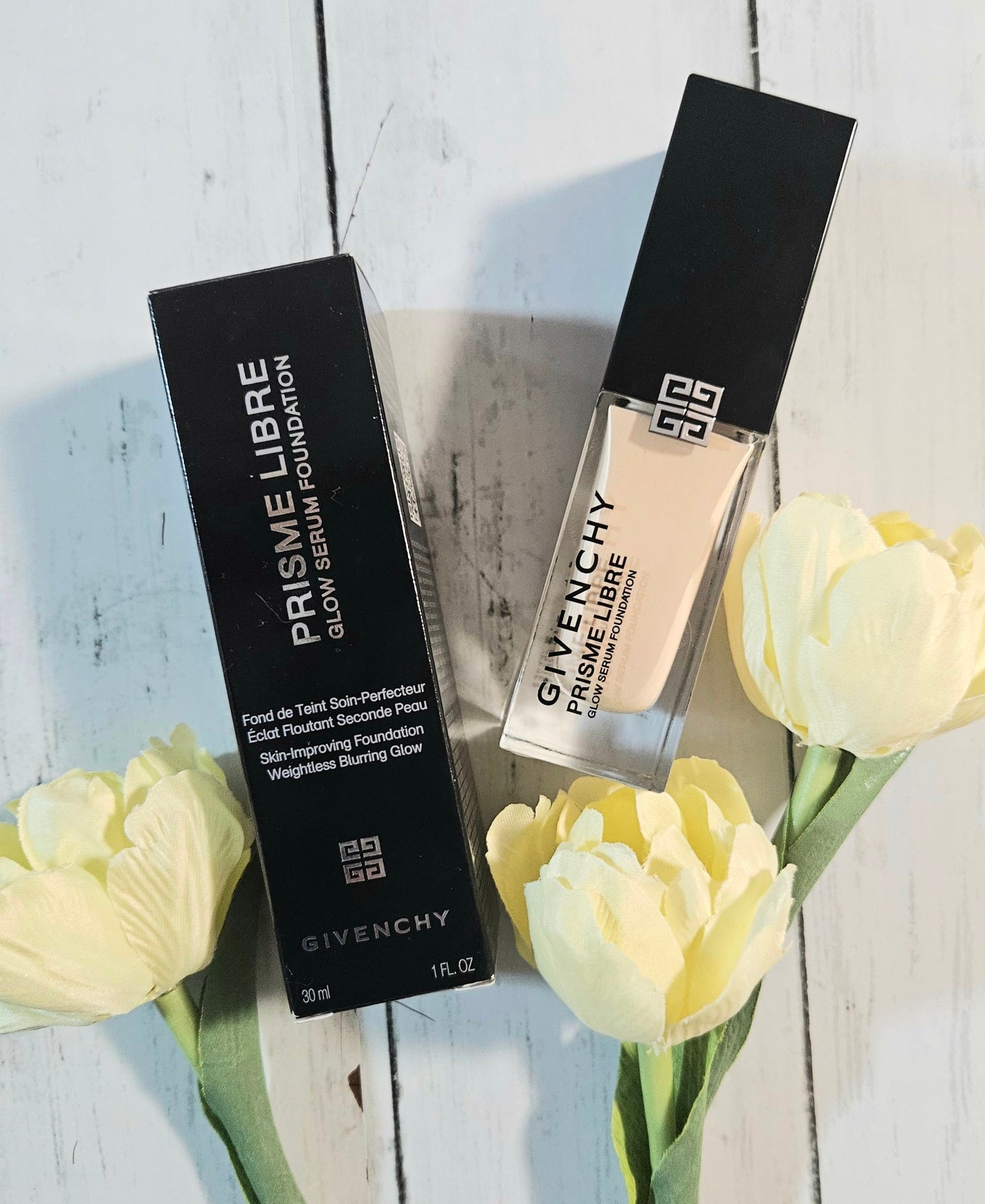 プリズム・リーブル・グロウ・セラム・ ファンデーション/GIVENCHY/リキッドファンデーションを使ったクチコミ(1枚目)