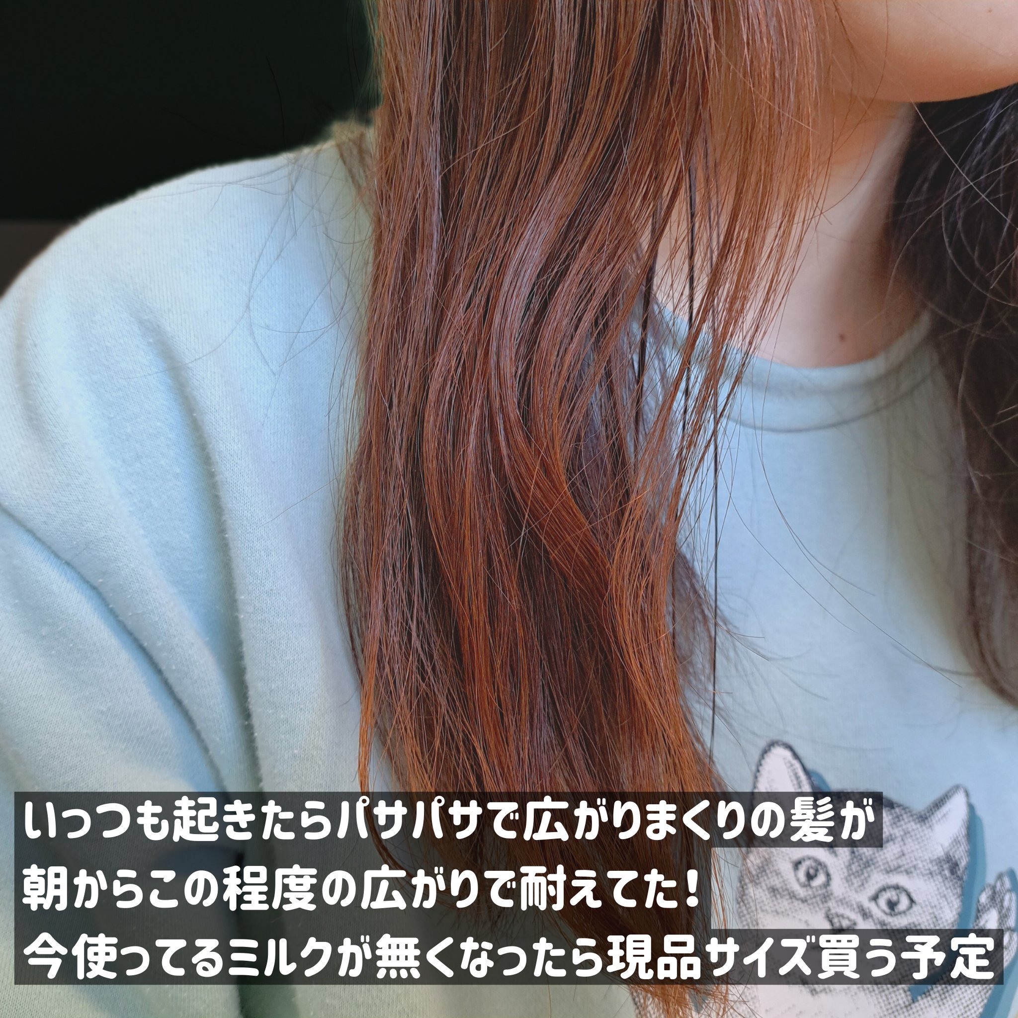 プルント リライト美容液ヘアミルク/Purunt./ヘアミルクを使ったクチコミ（3枚目）