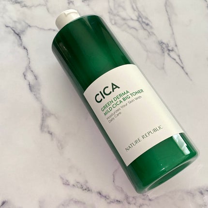グリーン ダーマCICAビックトナー/ネイチャーリパブリック/化粧水を使ったクチコミ(5枚目)