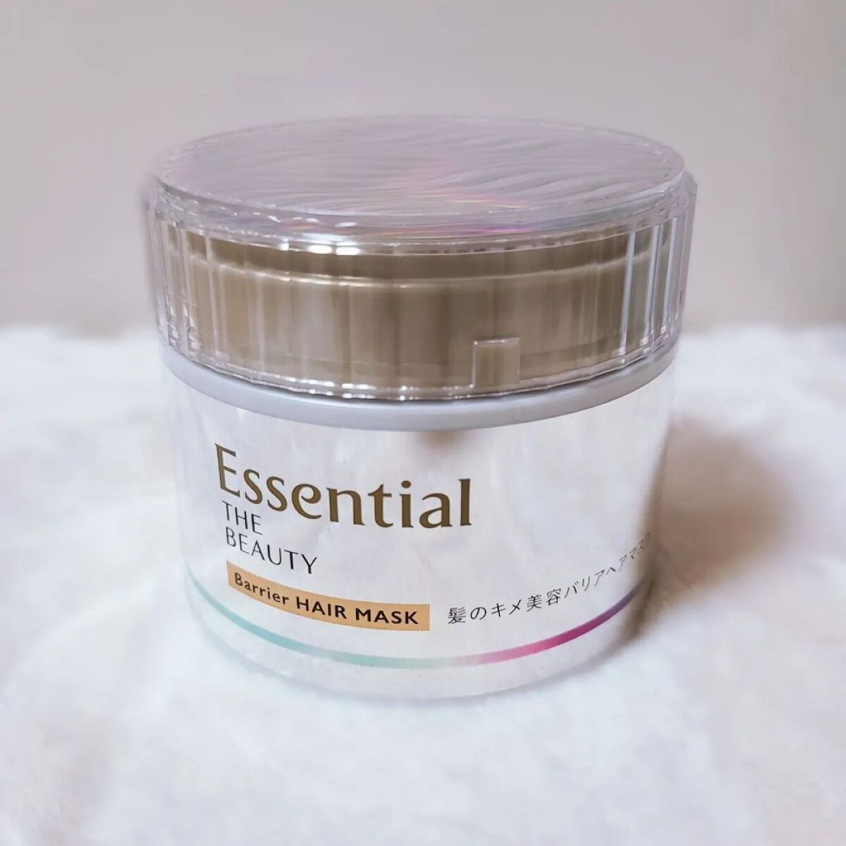 Essential THE BEAUTY 髪のキメ美容バリアヘアマスク/エッセンシャル/ヘアマスク・ヘアパックを使ったクチコミ（2枚目）