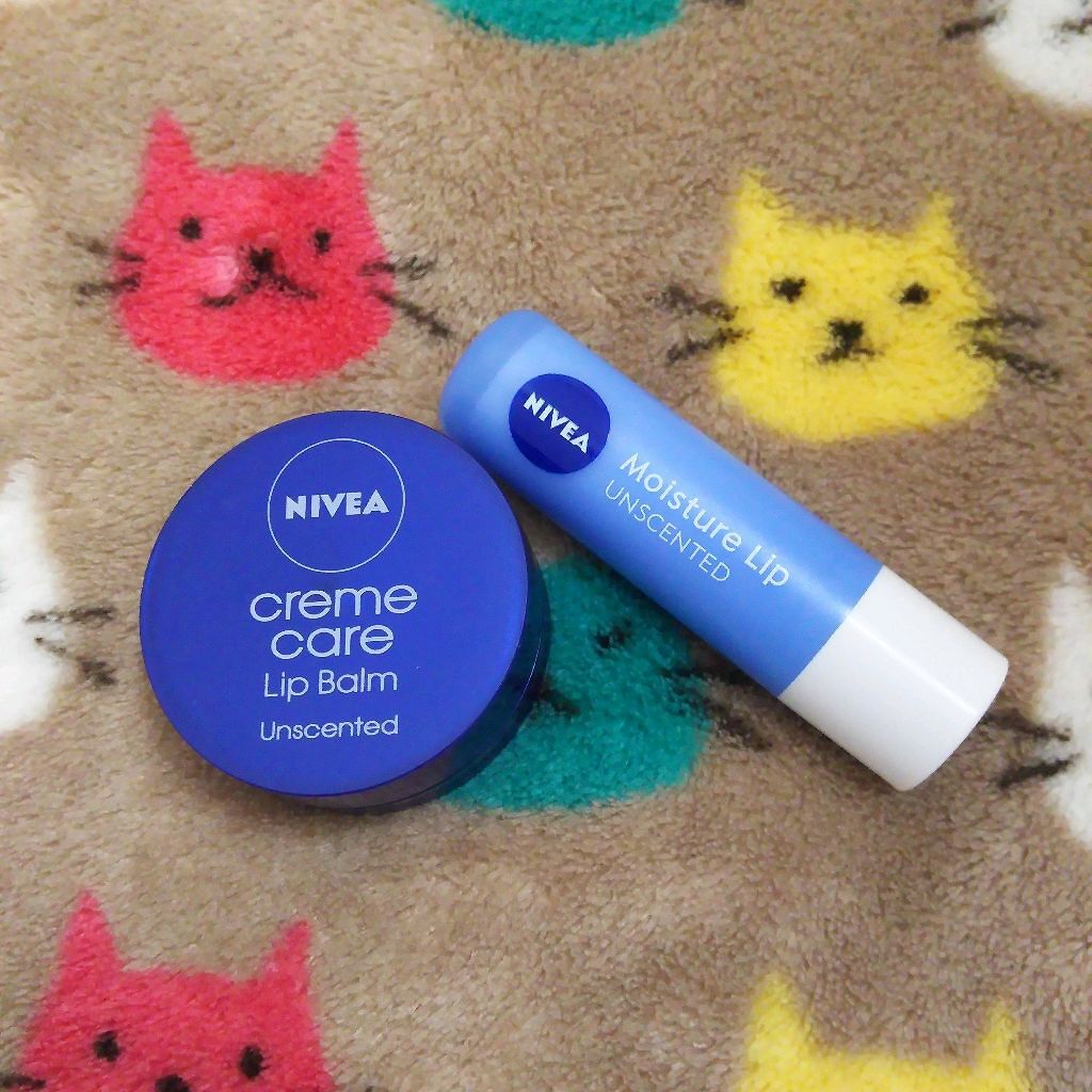 ニベア クリームケア リップバーム 無香料/ニベア/リップケアを使ったクチコミ（1枚目）