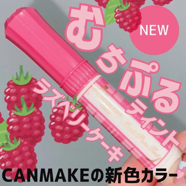 キャンメイク むちぷるティントのクチコミ「キャンメイク 様から商品提供をいただきました💁‍♀️

キャンメイクのむちぷるティントから新色.....」（1枚目）