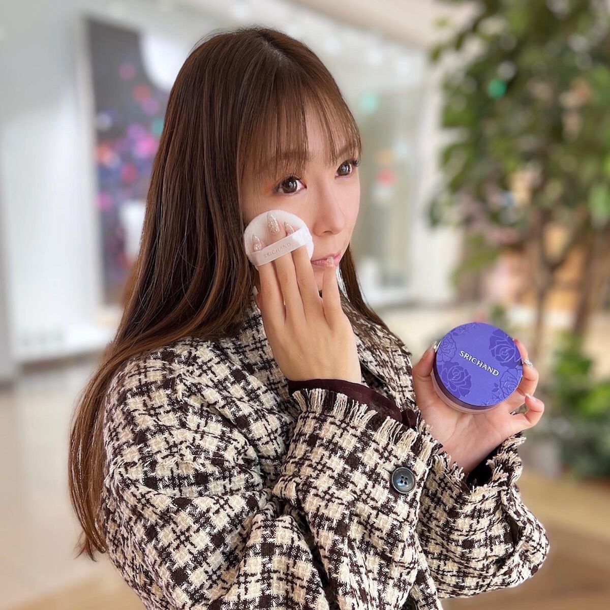 ベアパーフェクト グローイングトランスルーセントパウダー/SRICHAND/ルースパウダーを使ったクチコミ（3枚目）