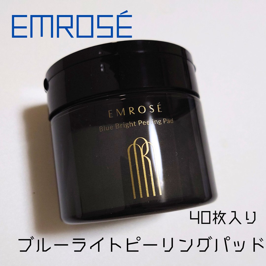 ブルーブライトピーリングパッド/EMROSÉ/トナーパッドを使ったクチコミ（1枚目）