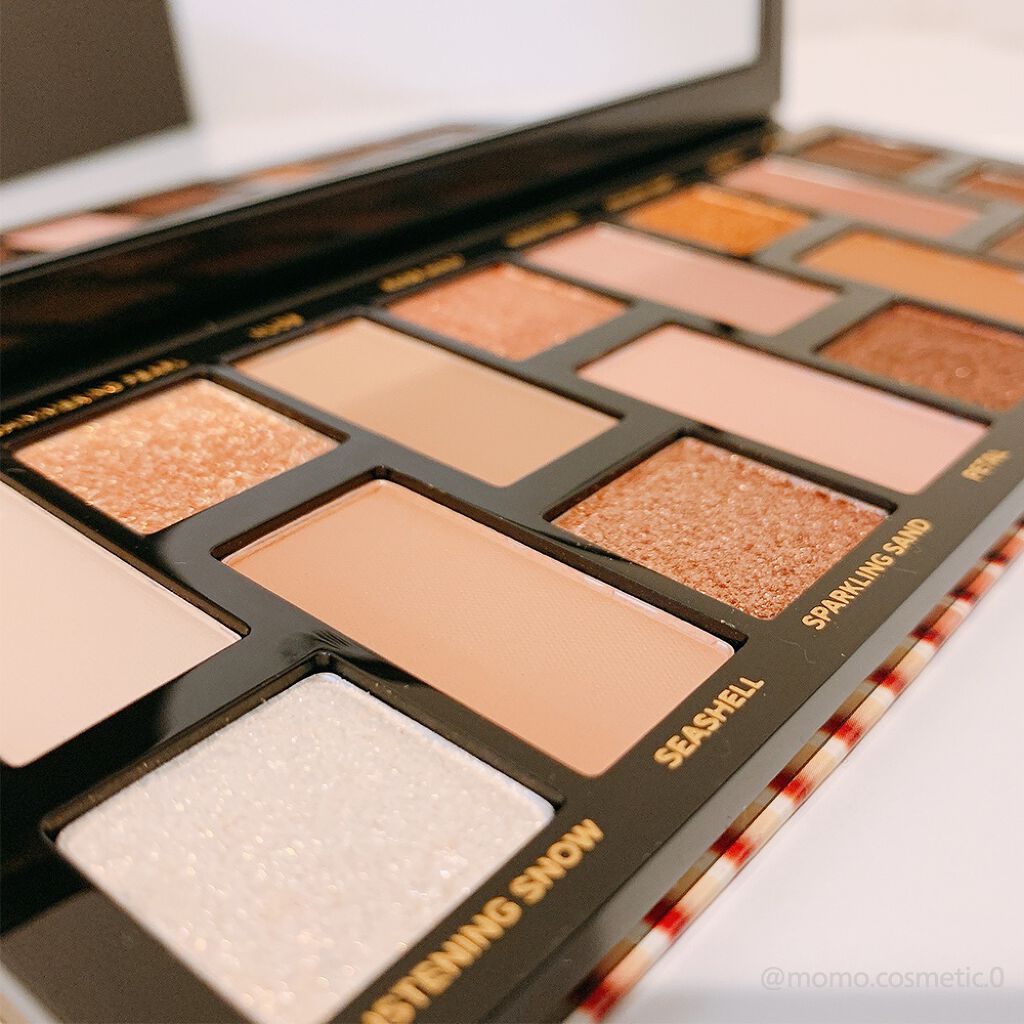 ボーン ディス ウェイ ザ ナチュラル ヌード アイシャドウ パレット/Too Faced/アイシャドウパレットを使ったクチコミ(5枚目)