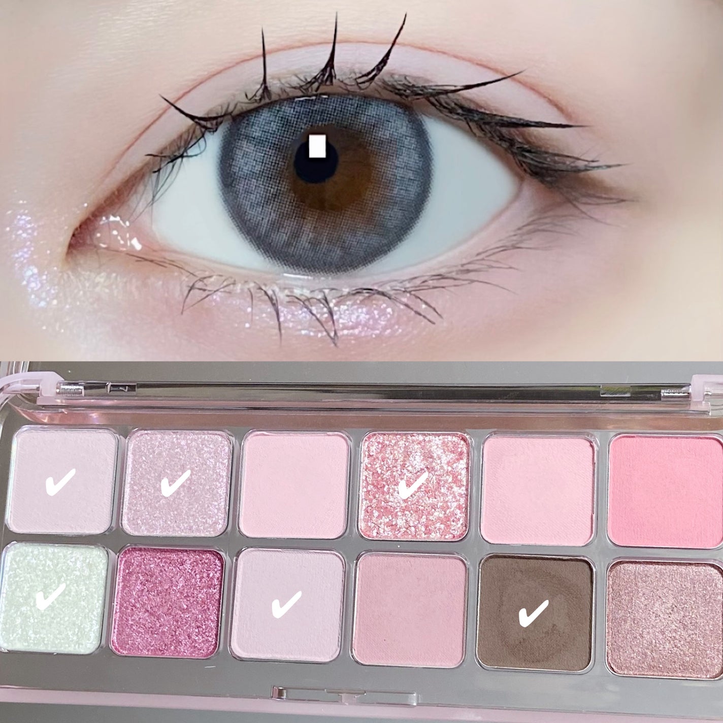 プロ アイ パレット エアー/CLIO/アイシャドウパレットを使ったクチコミ(6枚目)