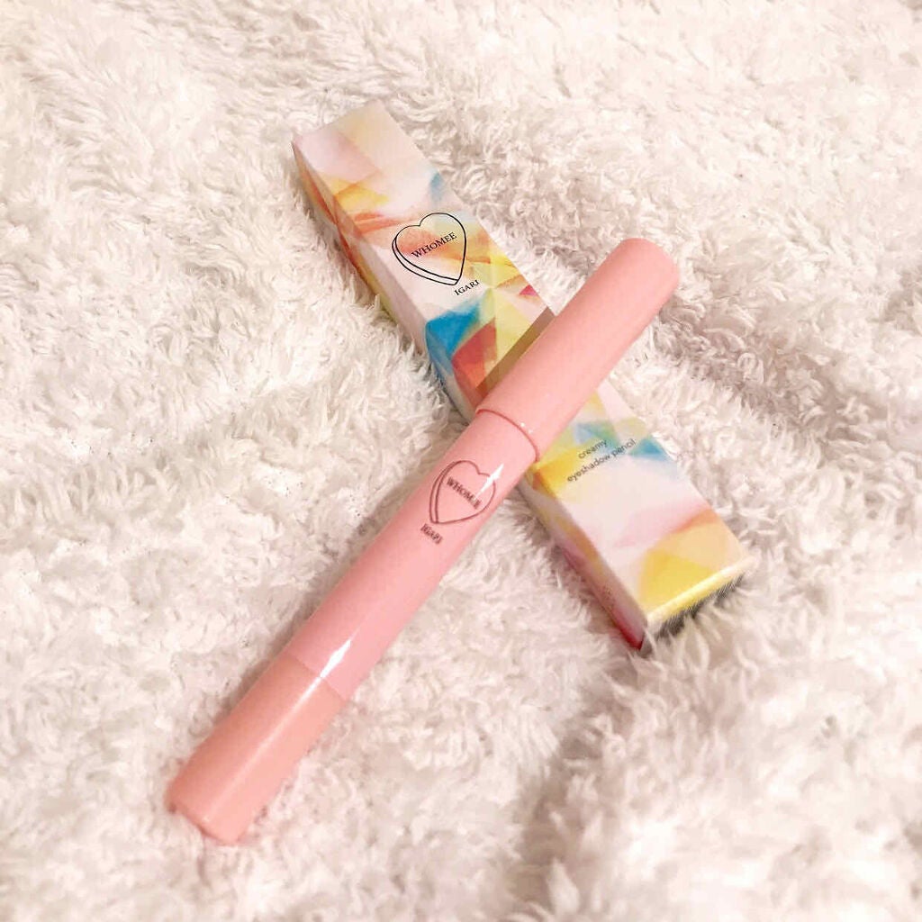 クリーミーアイシャドウペンシル/WHOMEE/スティックアイシャドウを使ったクチコミ(1枚目)