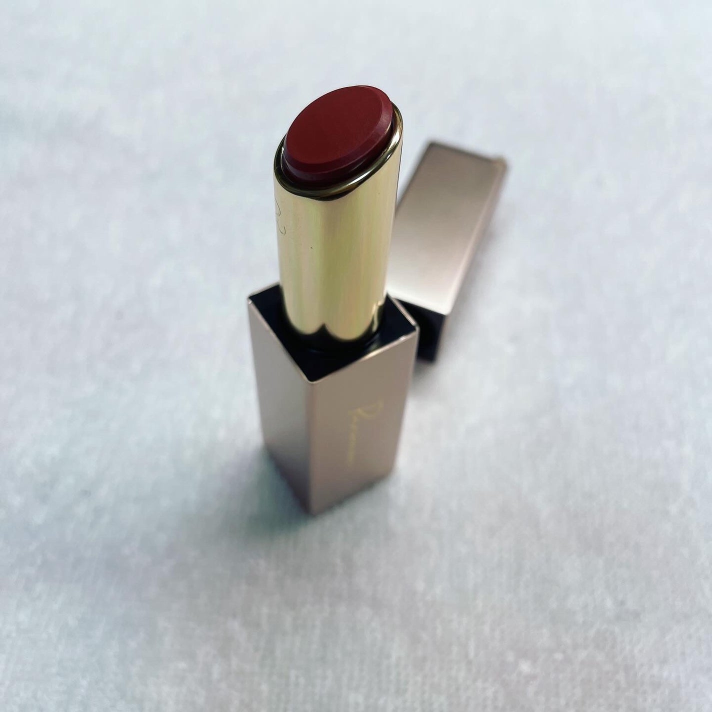 リリミュウ バタールージュ/Ririmew/口紅を使ったクチコミ(3枚目)