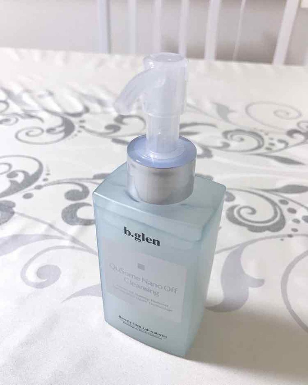 QuSomeナノオフクレンジング/b.glen/クレンジングジェルを使ったクチコミ（1枚目）