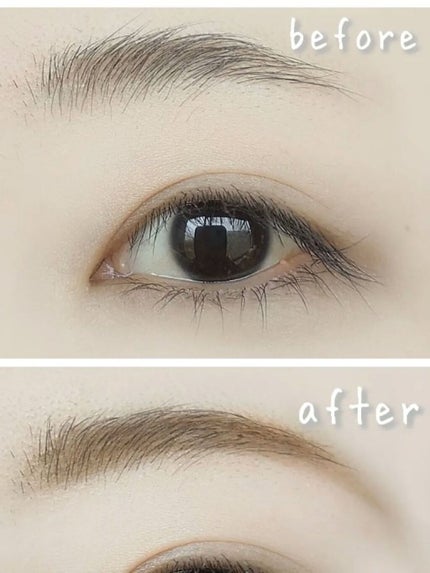 プロフェッショナル アイブロウ ペンシル&パウダー/リンメル ロンドン/パウダーアイブロウを使ったクチコミ(3枚目)