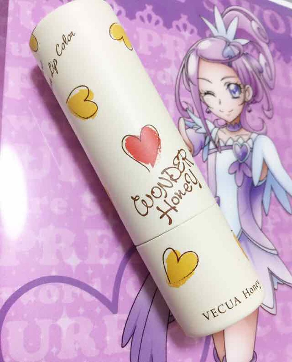 ワンダーハニー 恋するハートリップ/VECUA Honey/口紅を使ったクチコミ（1枚目）