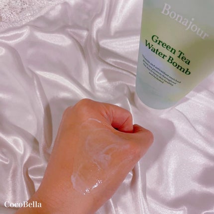 グリーンティーウォーターボム/Bonajour/フェイスクリームを使ったクチコミ(2枚目)