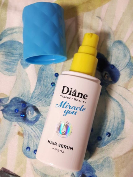 ミラクルユー/ヘアセラム/ダイアン/ヘアオイルを使ったクチコミ(4枚目)