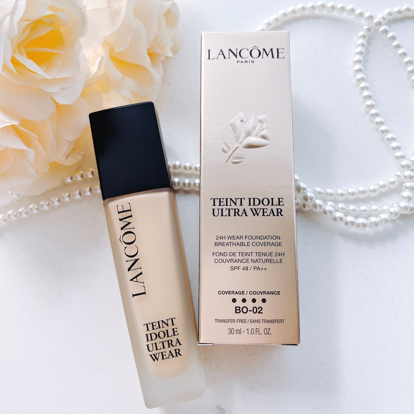 タンイドル ウルトラ ウェア リキッド N/LANCOME/リキッドファンデーションを使ったクチコミ(1枚目)