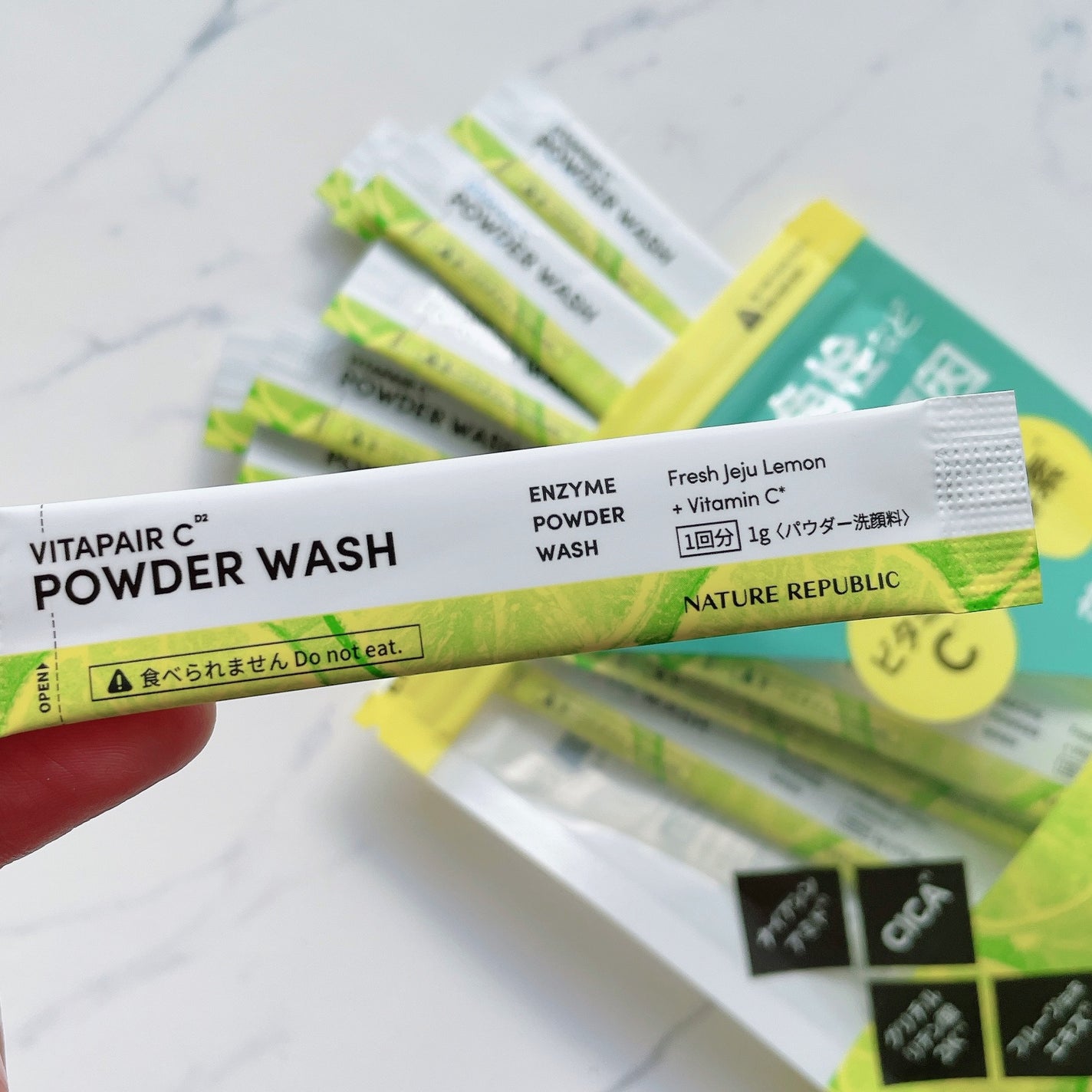 ビタペアC酵素洗顔パウダー/ネイチャーリパブリック/洗顔パウダーを使ったクチコミ(4枚目)