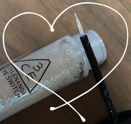 3CE アイスイッチ/3CE/グリッターを使ったクチコミ(2枚目)