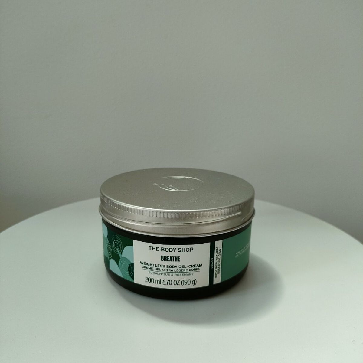 ウェルネス ボディジェルクリーム ユーカリ& ローズマリー/THE BODY SHOP/ボディクリームを使ったクチコミ（1枚目）