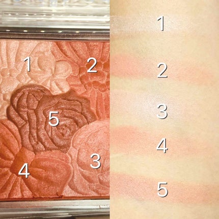 グロウフルールチークス 11 チャイフルール/キャンメイク/パウダーチークを使ったクチコミ(2枚目)