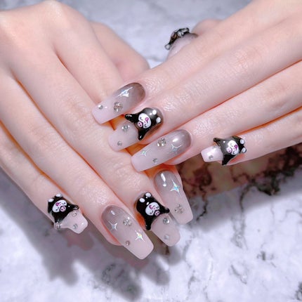 なかやまちえこ on LIPS 「シルバー系のネイル#ネイルデザイン..」(7枚目)