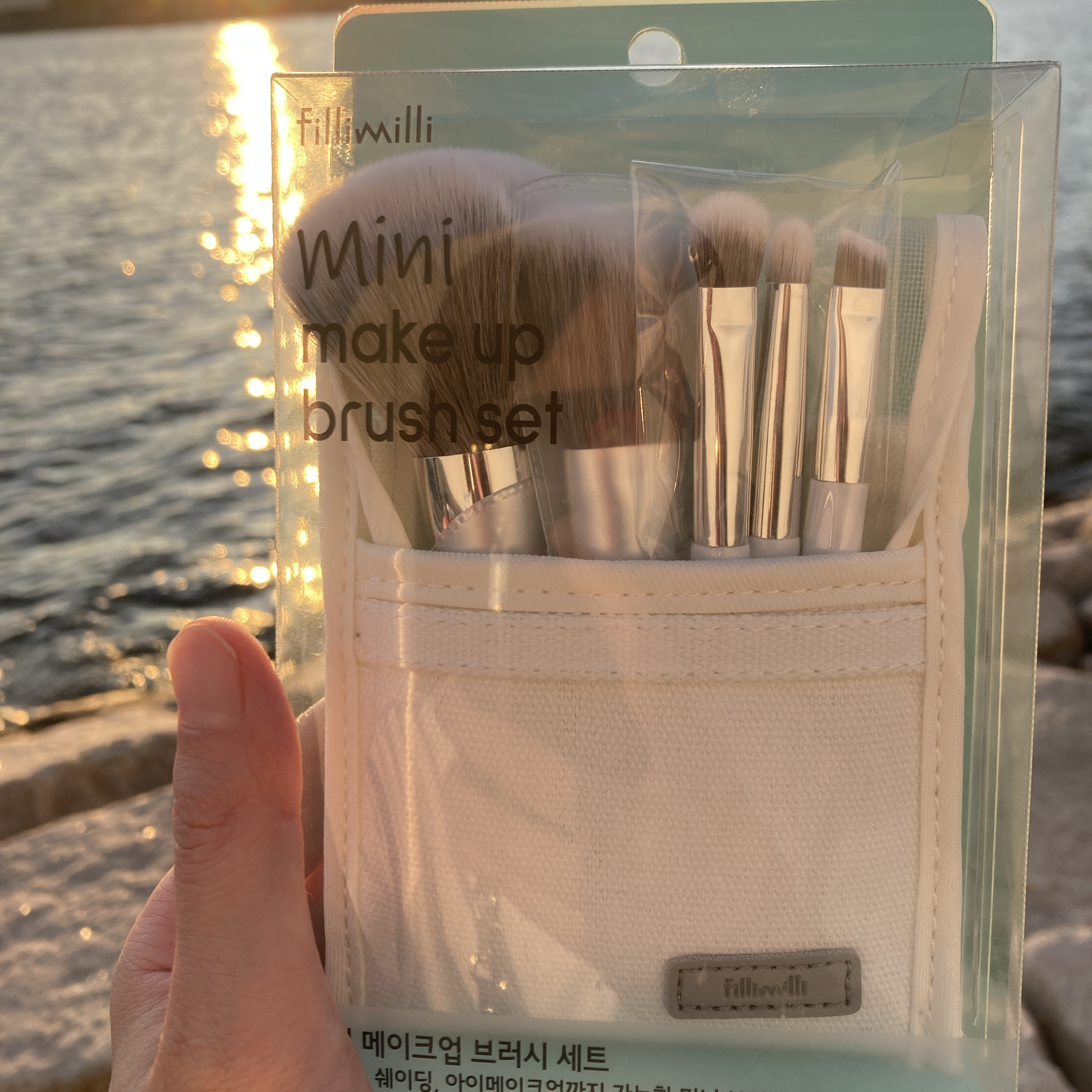  MINI MAKE UP BRUSH SET /fillimilli/メイクブラシを使ったクチコミ（2枚目）