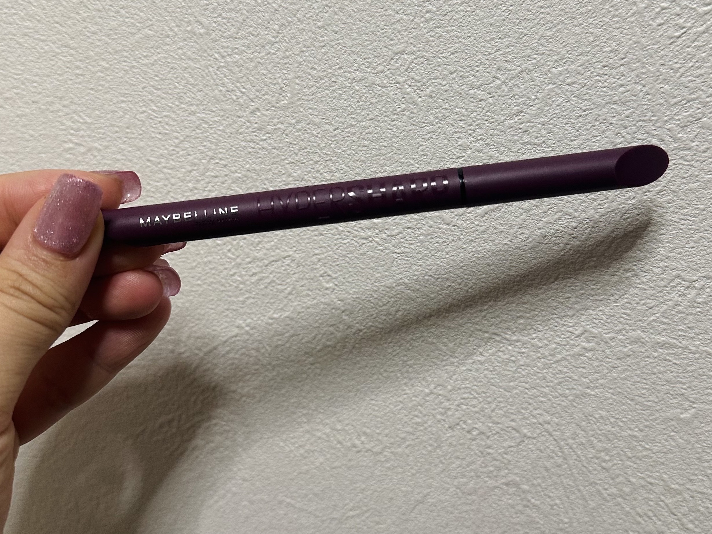 ウルトラカラー アイライナー PU-1 おしゃれな透明感 スモーキーパープル/MAYBELLINE NEW YORK/リキッドアイライナーを使ったクチコミ（1枚目）