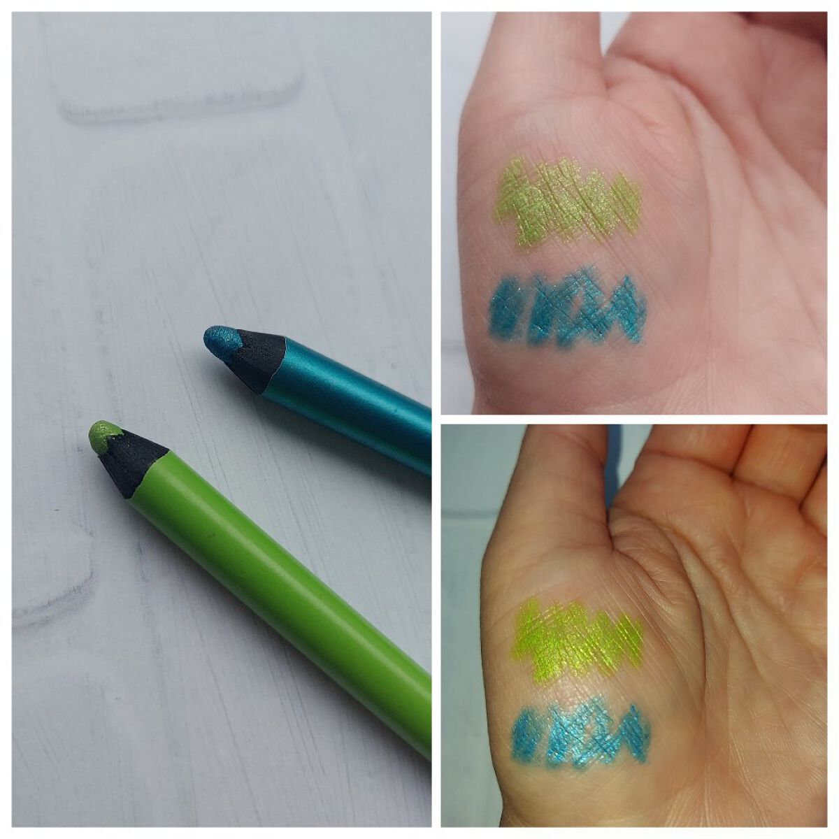 ヴィセ アヴァン リップ&アイカラー ペンシル 004 MARINE/Visée/ペンシルアイライナーを使ったクチコミ（2枚目）