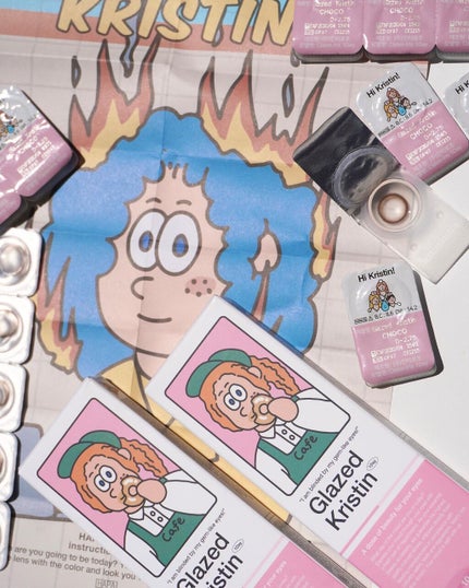 Glazed Krirtin/Hapa kristin/カラーコンタクトレンズを使ったクチコミ(7枚目)