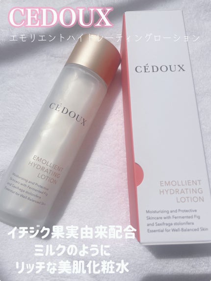 エモリエント ハイドレーティング ローション/CEDOUX (セドゥ)/化粧水を使ったクチコミ(1枚目)