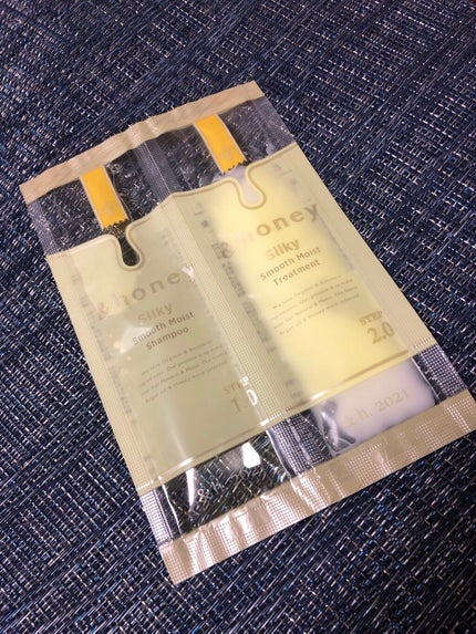シルキー スムースモイスチャー シャンプー 1.0/ヘアトリートメント 2.0/&honey/市販シャンプーを使ったクチコミ(1枚目)