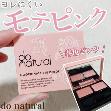 コーディネート アイ カラー/do natural/アイシャドウパレットを使ったクチコミ（1枚目）