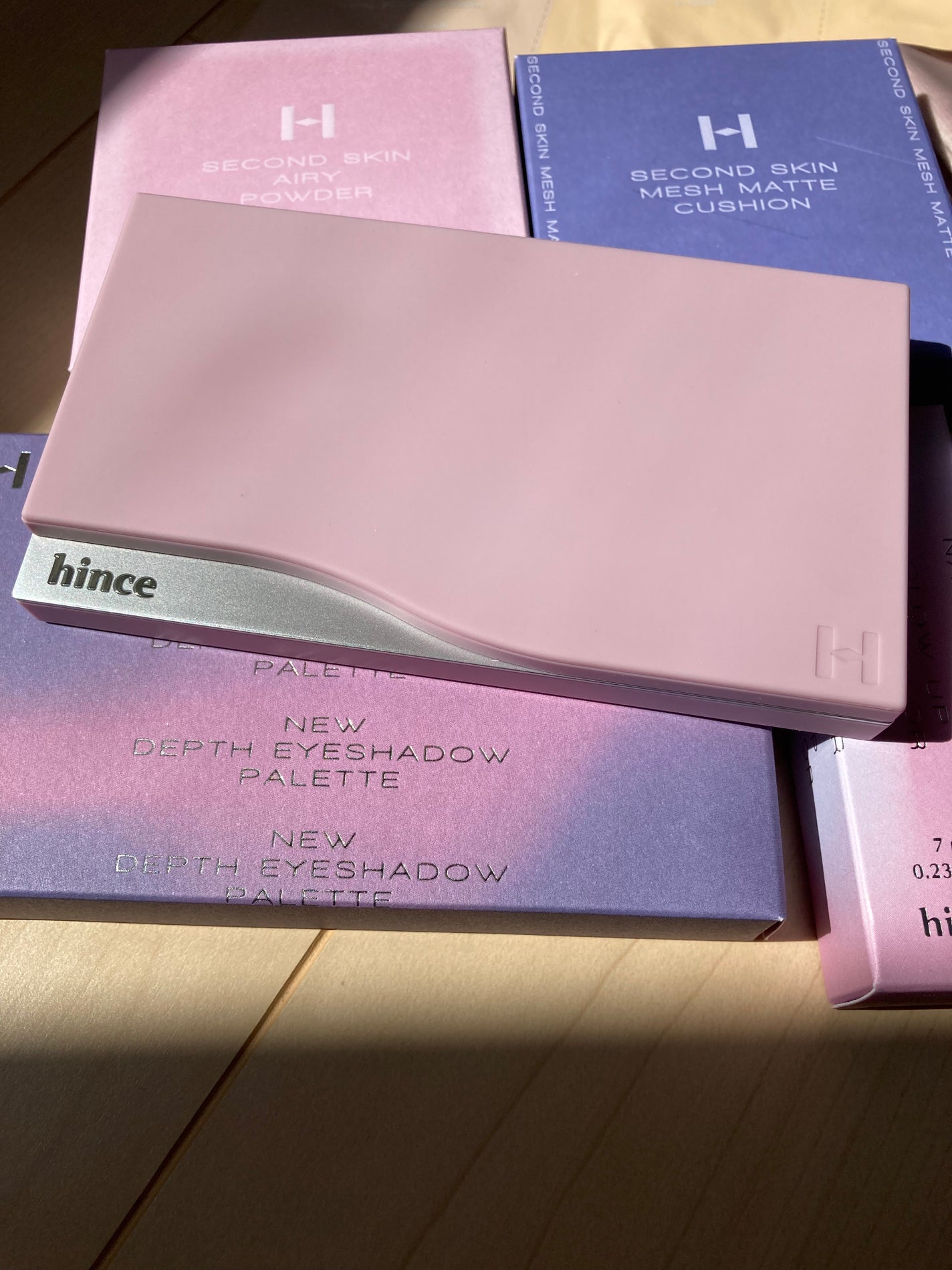 ニューデップスアイシャドウパレット/hince/アイシャドウパレットを使ったクチコミ(5枚目)