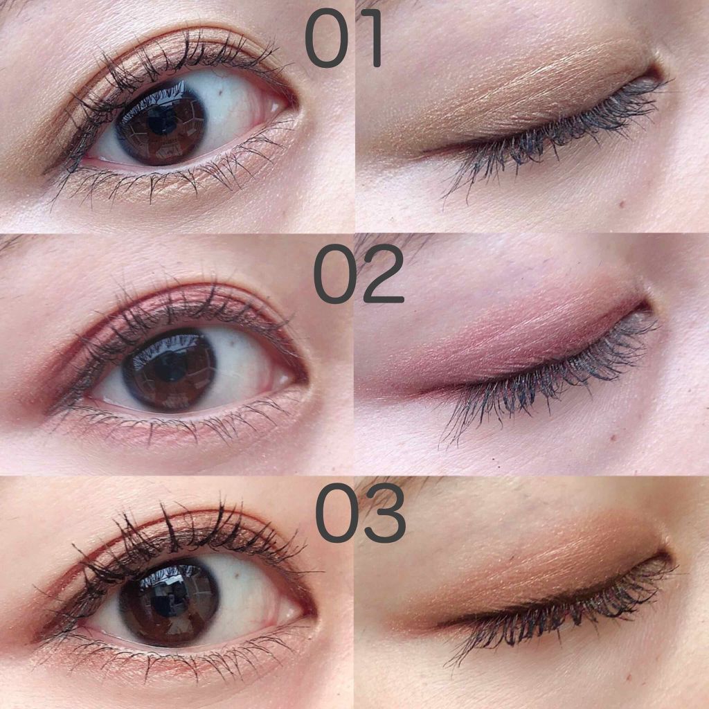 シルキースフレアイズ/キャンメイク/アイシャドウパレットを使ったクチコミ（3枚目）